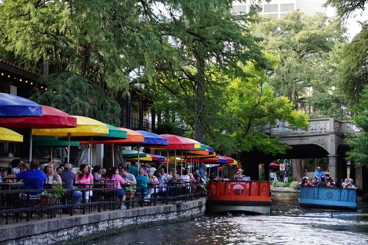 The San Antonio Riverwalk